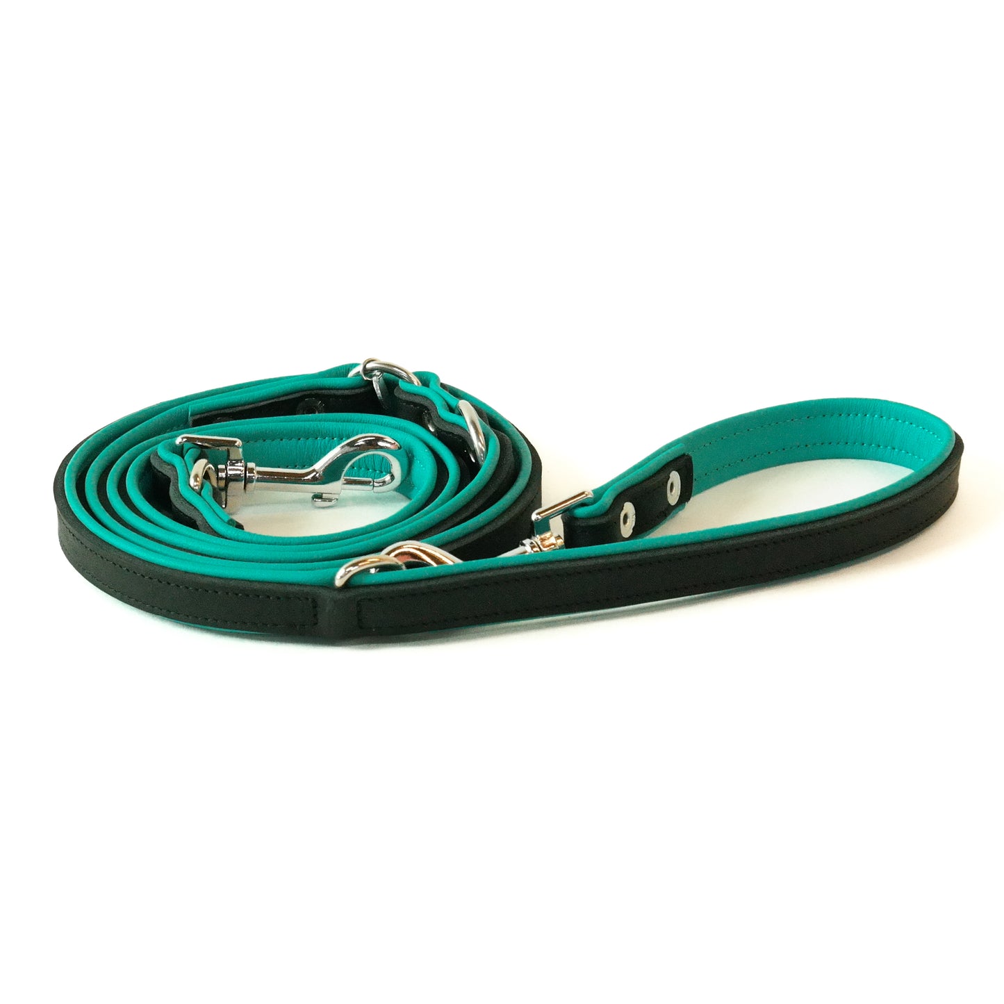 Verstelbare riem - black / turquoise