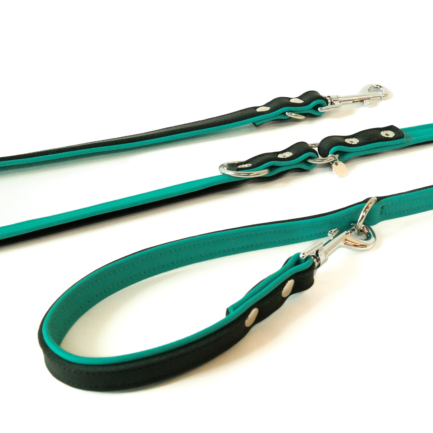 Verstelbare riem - black / turquoise