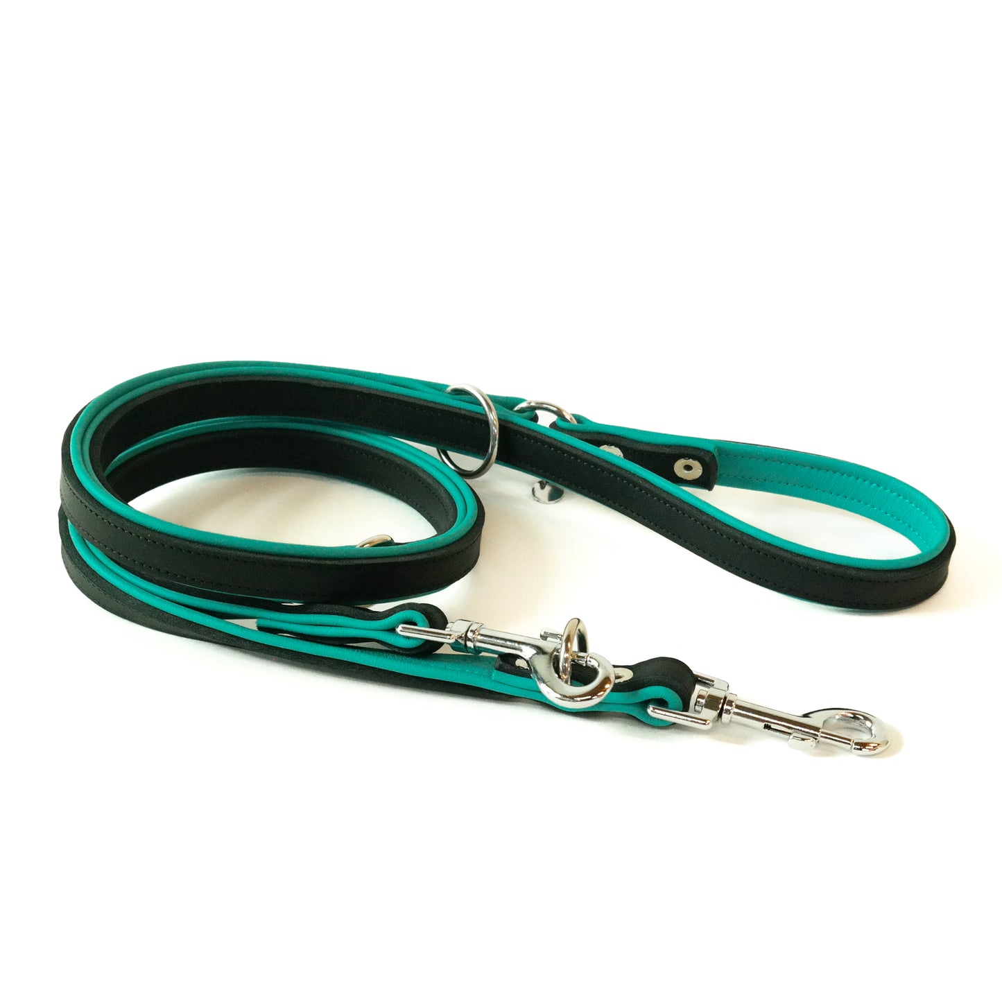 Verstelbare riem - black / turquoise