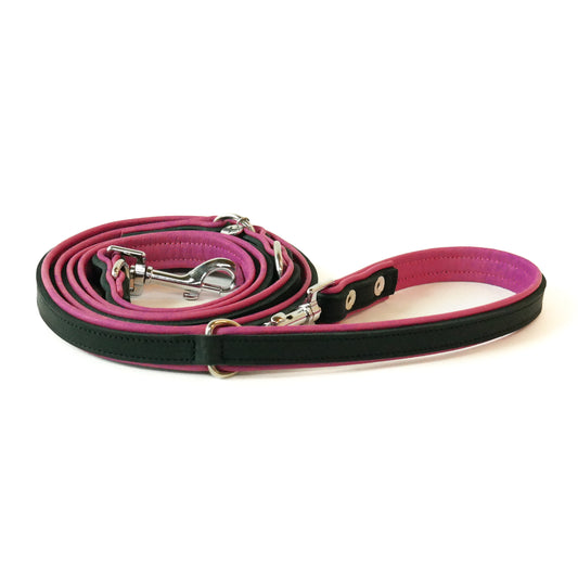 Verstelbare riem - black / bubblegum