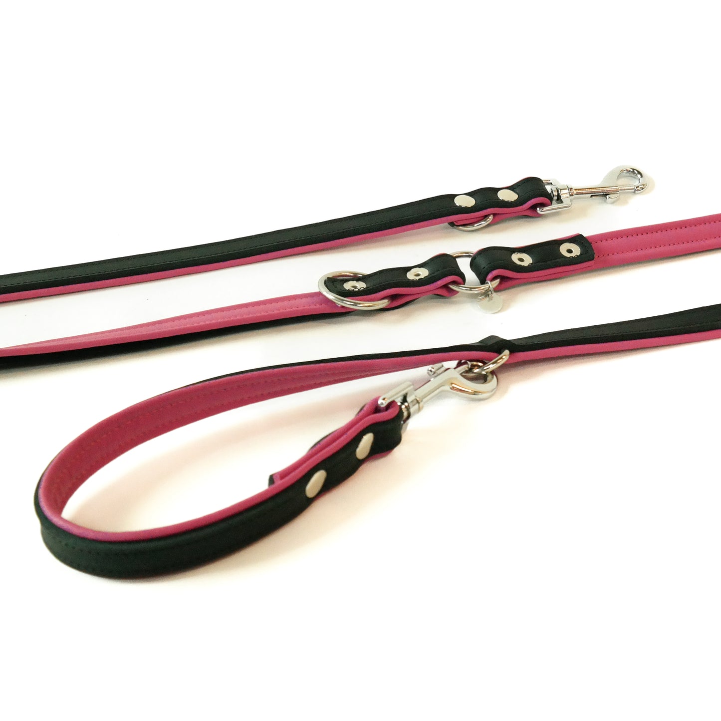 Verstelbare riem - black / bubblegum