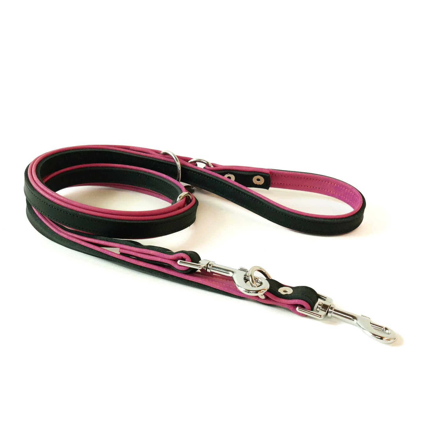 Verstelbare riem - black / bubblegum