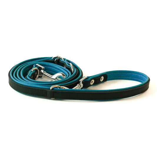 Verstelbare riem - black / ocean blue