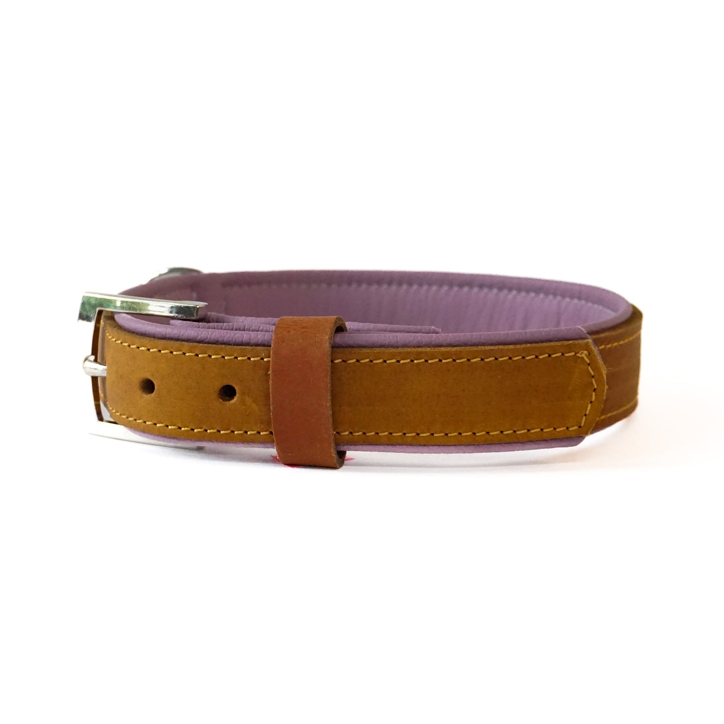 Halsband DOX x SEB - cognac / lavender