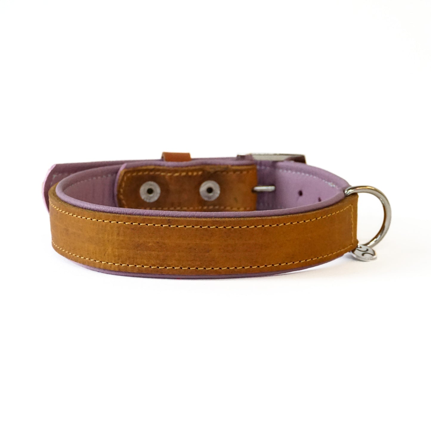 Halsband DOX x SEB - cognac / lavender