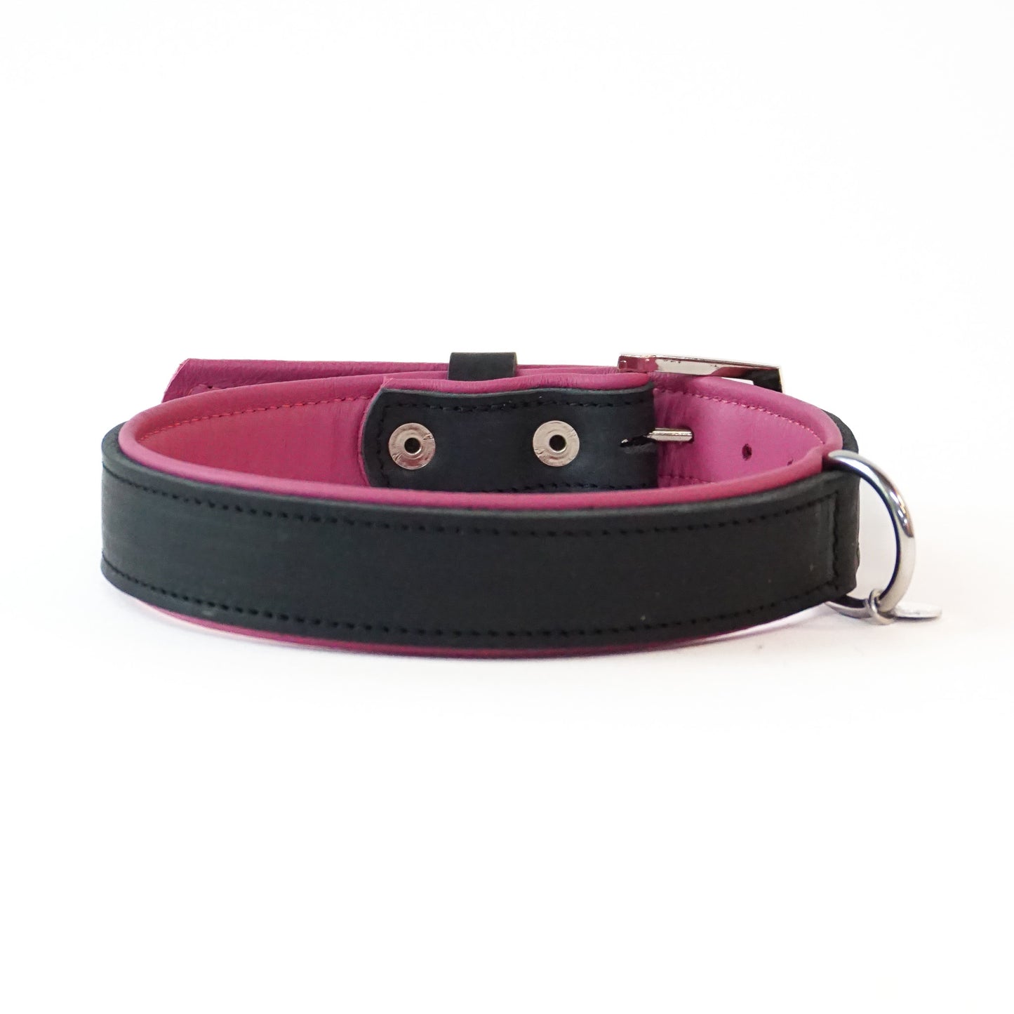 Halsband Bowie - black / bubblegum