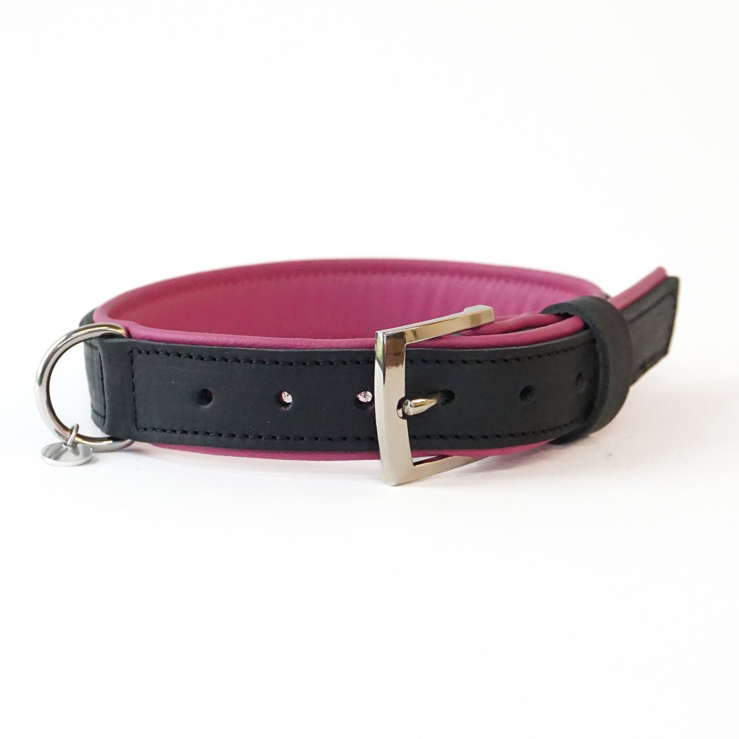 Halsband Bowie - black / bubblegum