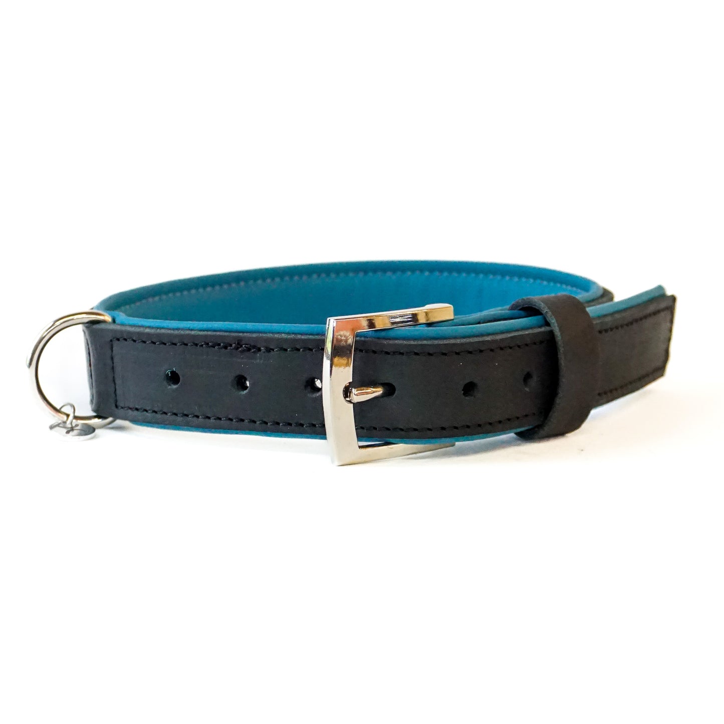 Halsband Bowie - black / ocean blue