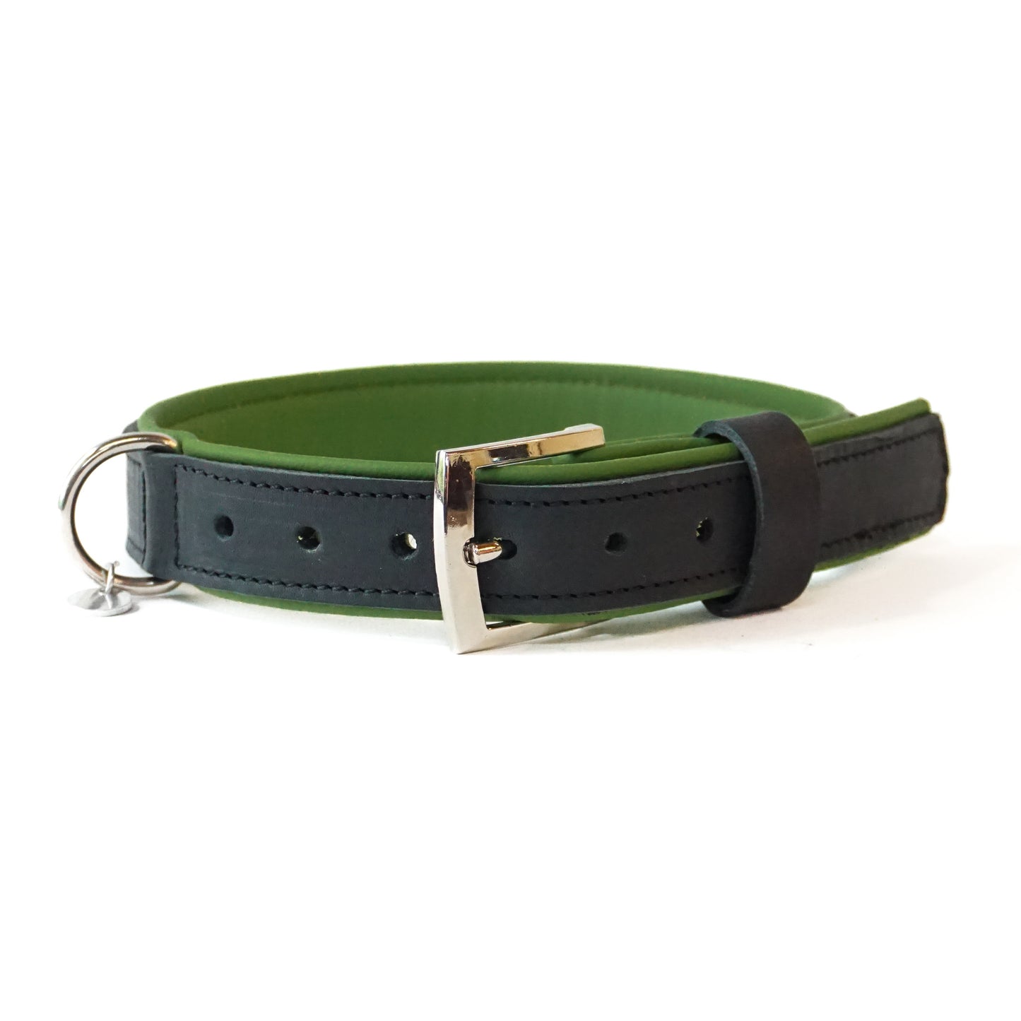 Halsband Bowie - black / olive