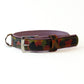 Halsband HAND PAINTED EDITION - army / lavender