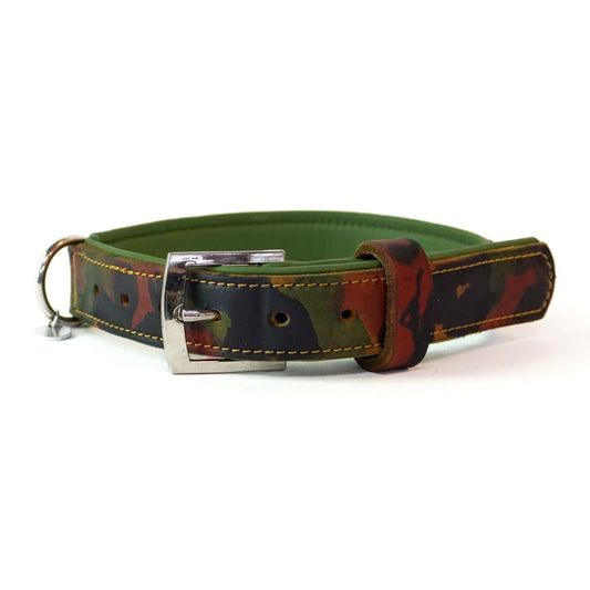 Halsband HAND PAINTED EDITION - army / olive