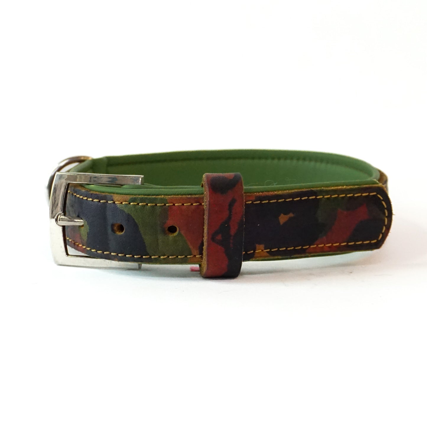 Halsband HAND PAINTED EDITION - army / olive