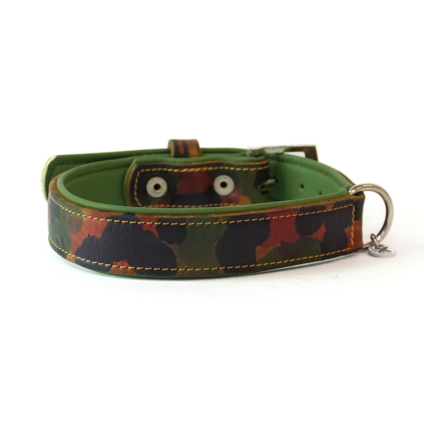 Halsband HAND PAINTED EDITION - army / olive