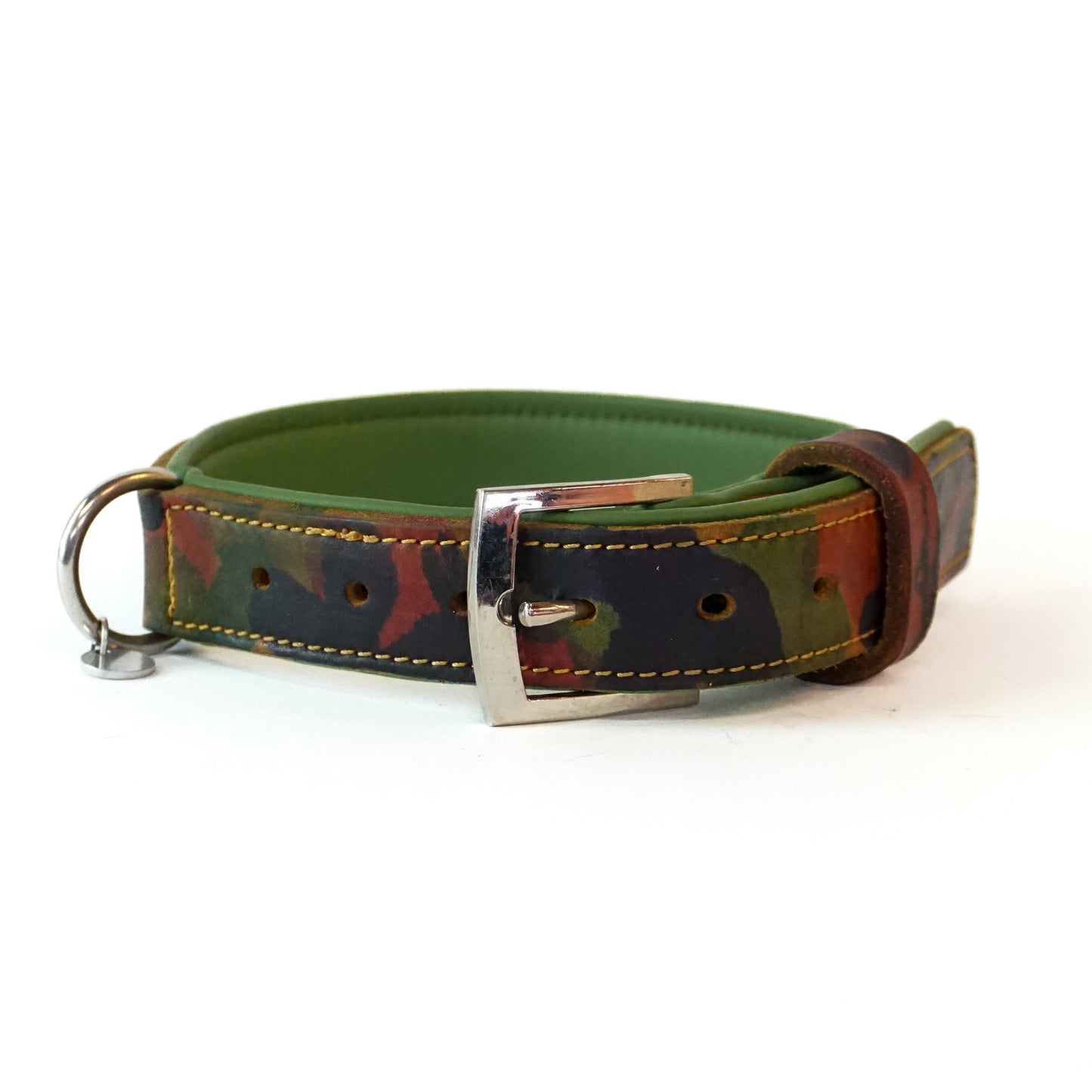 Halsband HAND PAINTED EDITION - army / olive