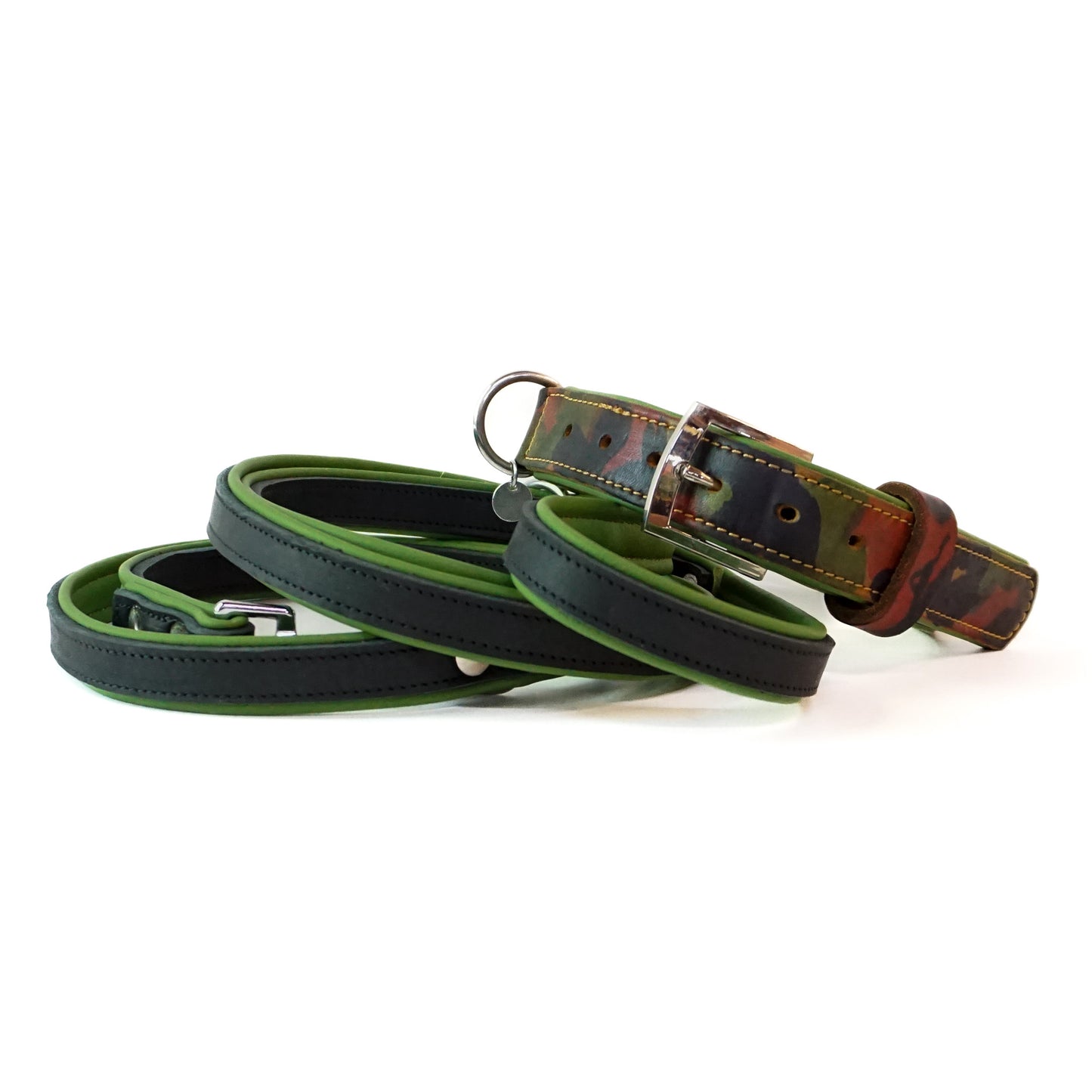 Halsband HAND PAINTED EDITION - army / olive