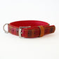 Halsband HAND PAINTED EDITION - striped / cherry