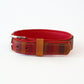 Halsband HAND PAINTED EDITION - striped / cherry